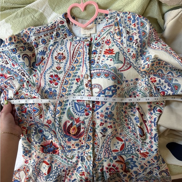 Sezane Caprice dress in milo print - Picture 4 of 6